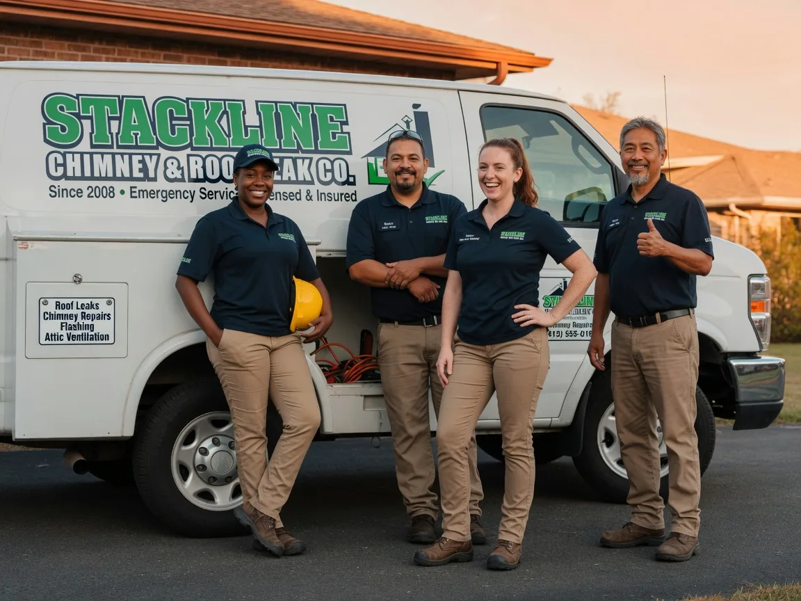 Chimney flashing repair company in Laketon, IN